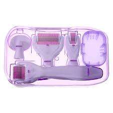 6 in 1 Derma Roller Skin Regeneration Needling Whitening Anti Aging Wrinkles Acne Scars Tighten