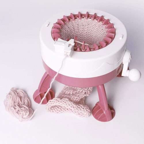 Kids Knitting Machine Mini Children Weaving Loom Knit For Hats Scarves Socks Toys