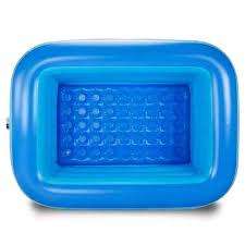 Inflatable Pool for Adults, Kids, Family Kiddie Swimming Pool - Blow Up Rectangular  lots of fun