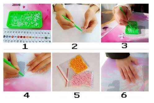 5D DIAMOND PICTURE 15X20 CM