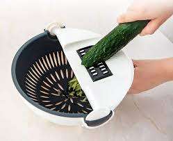 Wet Basket Vegetable Cutter Multi-functional Vegetables Chopper