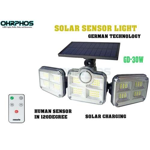 Solar Sensor Light 30watts German Technology with remote