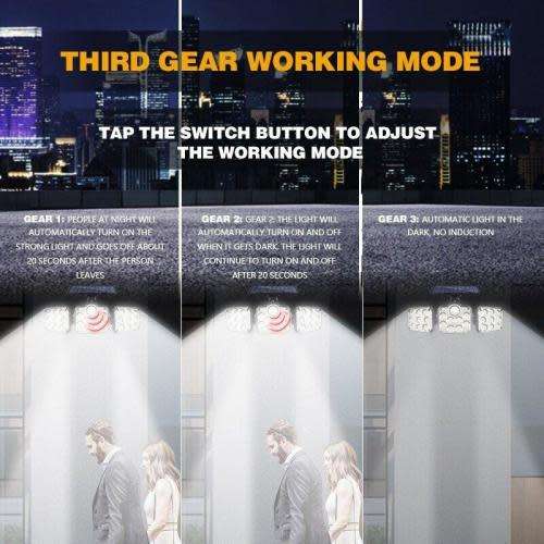 Solar Sensor Light 30watts German Technology with remote