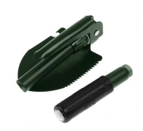 Mini Folding Shovel Multi-function Portable Shovel With Compass Excavation Spade Garden Outdoor