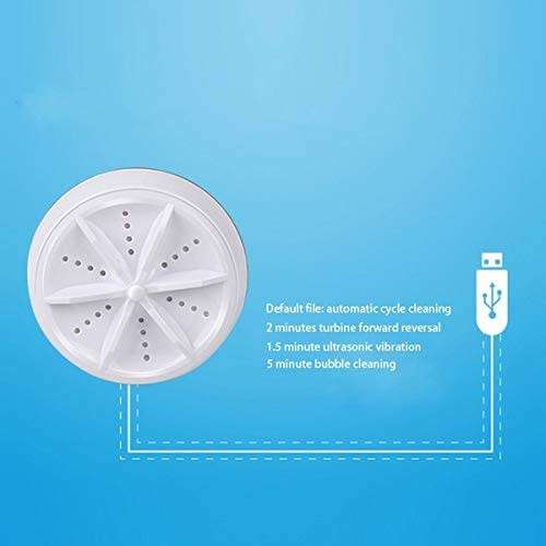 Ultrasonic Portable Travel Washing Machine