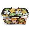 Large Size Foldable Insulated Cooler Picnic Basket with Double Handles folding picnic basket
