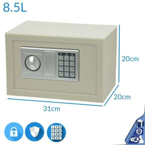 Secure Digital Steel Safe High Security Electronic Home Office Money Safety Box