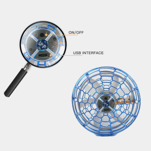 flying Spinner with Endless Tricks Flying Toy Hand Operated Drones kid Gift