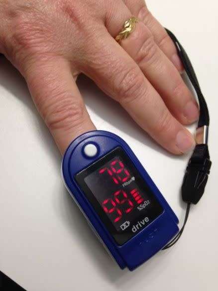 Monitorled Fingertip Blood Oxygen  Saturation Pulse Oximeter with LED Display