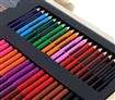 Portable 220-Piece Art Set w/ Wooden Carry Case