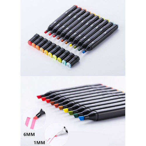 80PCS Acrylic Paint Marker Pens Permanent Art Rock Metal Glass Pebble Waterproof