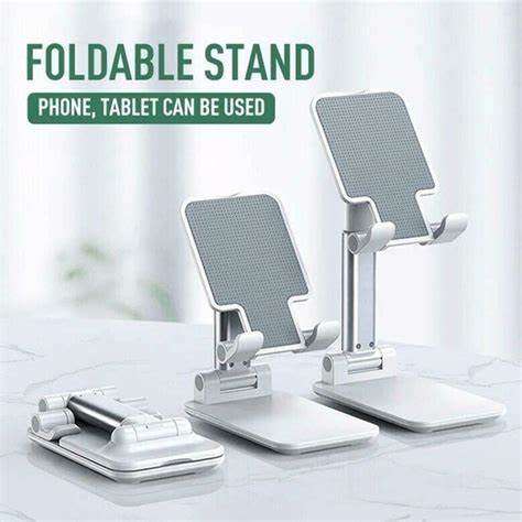 PHONE HOLDER TABLET STAND FOLDING DESKTOP NON SLIP FOLDABLE UNIVERSAL MULTI ANGLE
