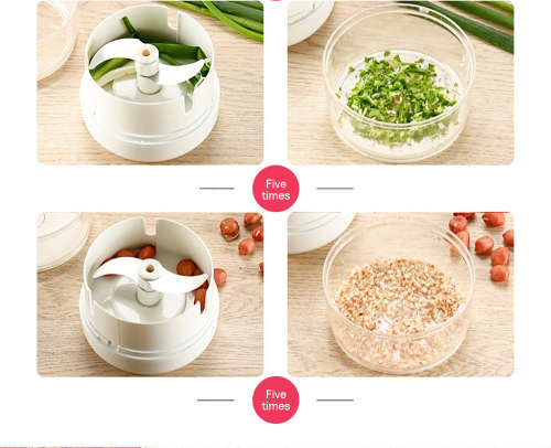 Mnaual Garlic Chopper  Mini Garlic Slicer and Cutter | Onion Grinder and  Garlic Crusher and Cutter