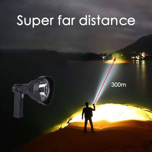 4000mAh LED Pistol Light, 3 Lighting Modes, USB Interface, Mobile Power Bank, 8000w