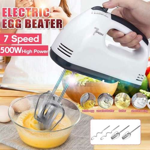 Scarlett Beater New Super Hand Egg Mixer for kitchen 7speed motor