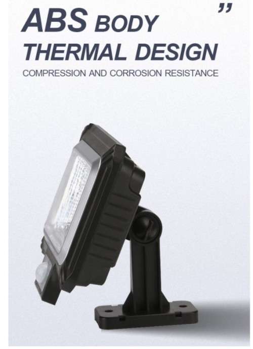 GD-830 3model lights Flood Light 30W waterproof solar sensor wall light with remote
