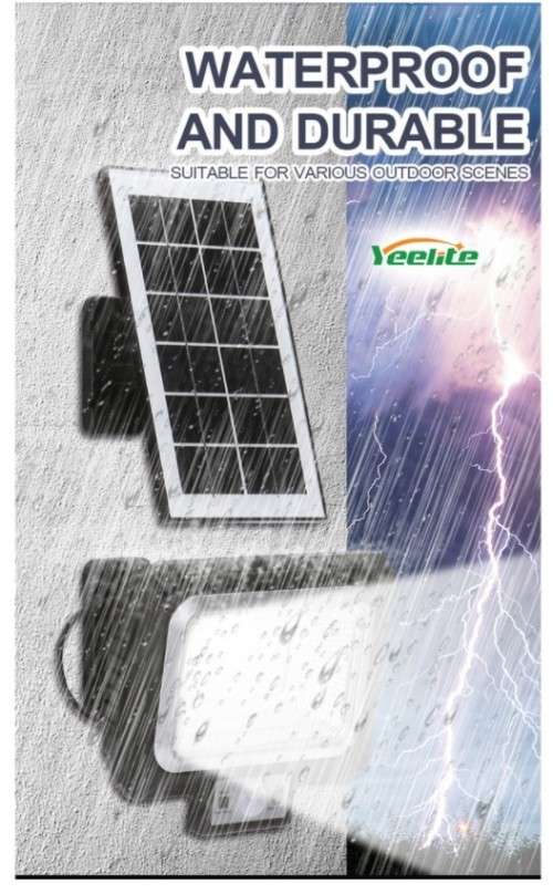 GD-830 3model lights Flood Light 30W waterproof solar sensor wall light with remote