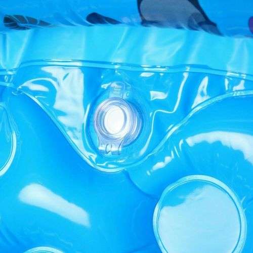 3 Ring Inflatable Paddling Pool Children Kids Swimming Pool Outdoor Garden pink