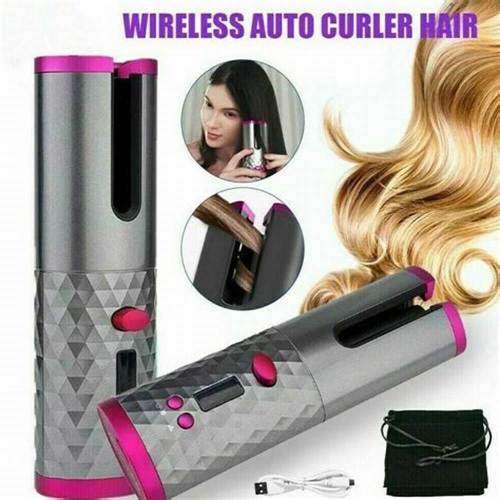 Automatic Hair Curler Portable USB Professional Curling LED Display