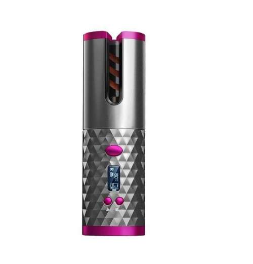 Automatic Hair Curler Portable USB Professional Curling LED Display