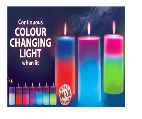 Magic Candle Colour Changing, Wax Candle