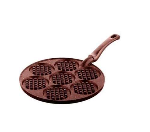 Non-Stick Waffle Maker Pan -7 Holes