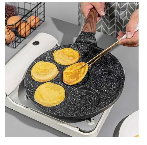 7 Mold Emoji Reactions Non-Stick Egg Pancake Maker Frying Pan