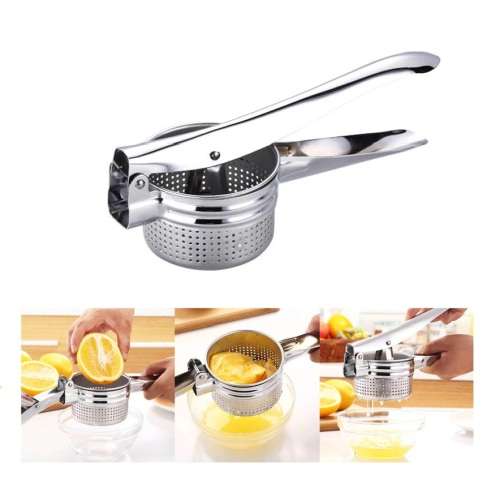 Multi function Potato, Rice and Fruit Presser Stainless Steel - Kitchen Essentials