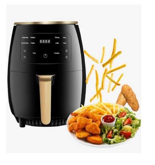 5-Litre Digital Air Fryer and Multicooker Extra Large Touch screen  Air Fryer