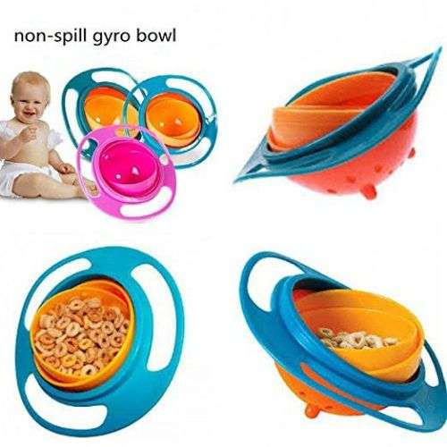 Non Spill Toddler Gyro Bowl