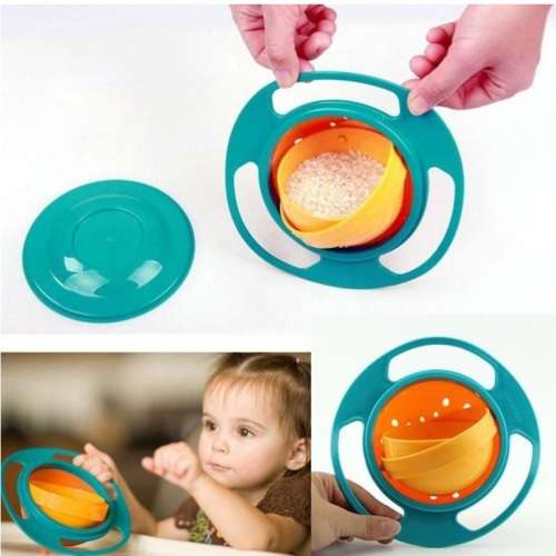 Non Spill Toddler Gyro Bowl