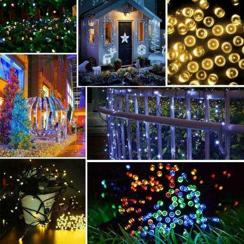 String 50M 400LEDS Christmas/Wedding/Party Decoration Lights 220V outdoor Waterproof led 9 color RGB
