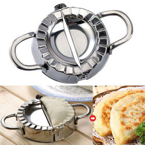 Stainless Steel Dough Press Maker Dumpling Pie Ravioli Making Mold