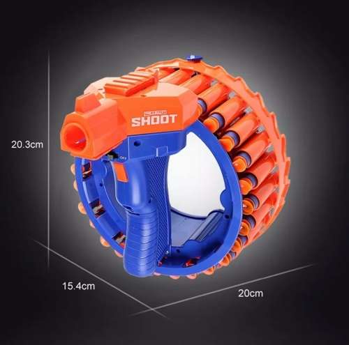Electric Portable Soft Bullet Rapid Fire Gun