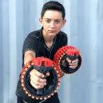 Electric Portable Soft Bullet Rapid Fire Gun