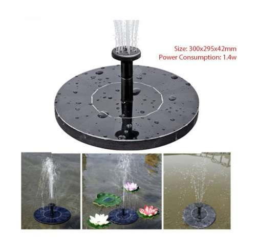 Reef Aquatics Solar Powered Fountain Pond Pump