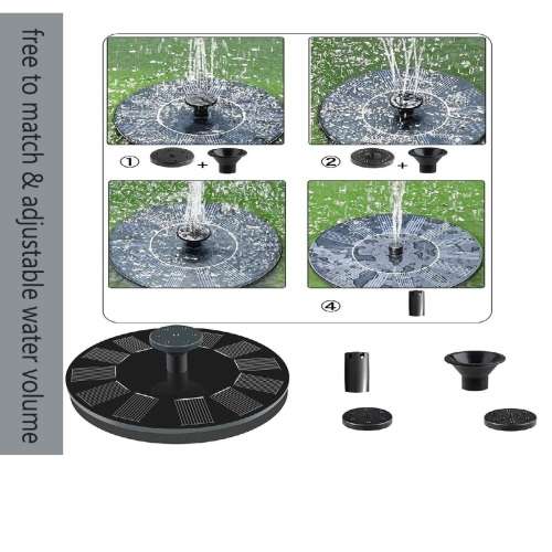 Reef Aquatics Solar Powered Fountain Pond Pump