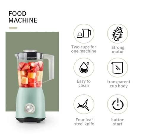CS- Silverr Crest  blender Smoothies Machine1500w with Griner stir 1.5 Litres