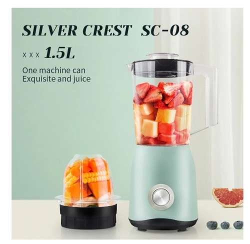 CS- Silverr Crest  blender Smoothies Machine1500w with Griner stir 1.5 Litres