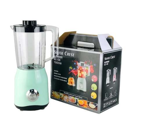 CS- Silverr Crest  blender Smoothies Machine1500w with Griner stir 1.5 Litres