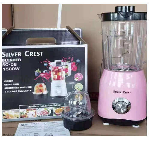CS- Silverr Crest  blender Smoothies Machine1500w with Griner stir 1.5 Litres