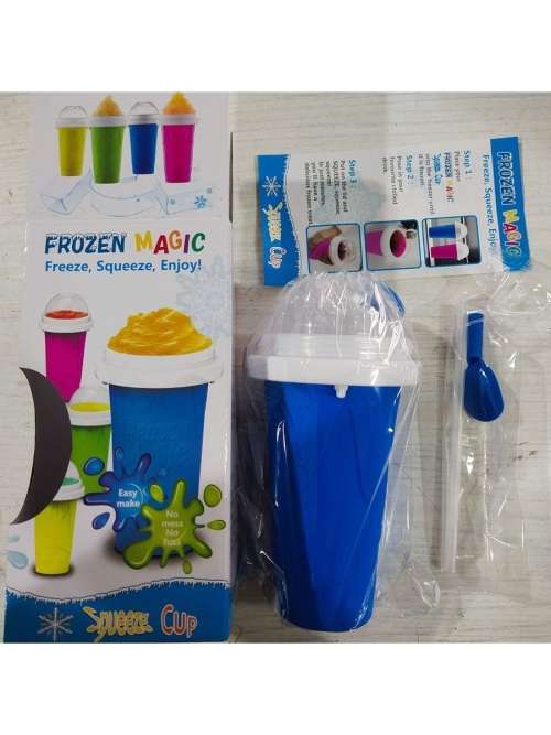 Slushy Frozen Magic Cup Freeze Squeeze Enjoy