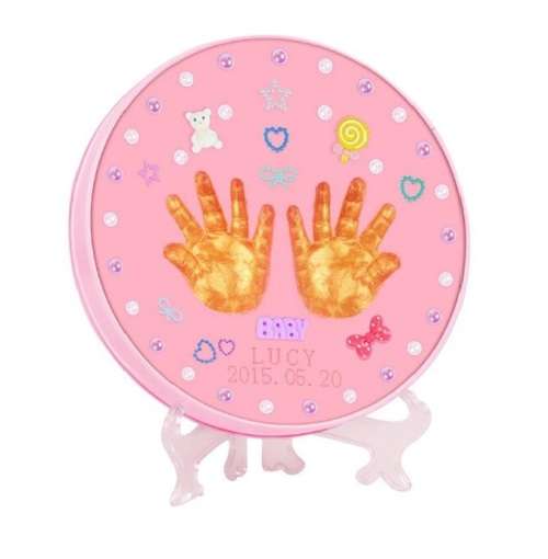 Baby Handprint Footprint Kit Newborn Baby Photo Album Personalized Gift Sets Gifts Footprint Decorat