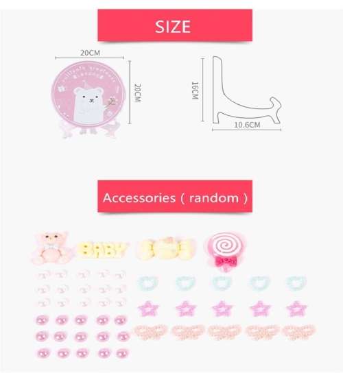 Baby Handprint Footprint Kit Newborn Baby Photo Album Personalized Gift Sets Gifts Footprint Decorat