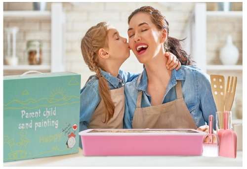 CS-Sand Painting Light Box | Sand Animation | Sand Art Kits for Kids 39 cm