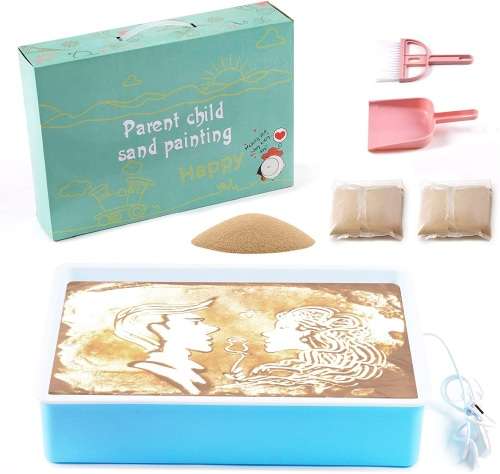 CS-Sand Painting Light Box | Sand Animation | Sand Art Kits for Kids 39 cm