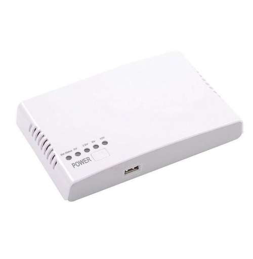 Rechargeable Portable Mini UPS for Internet Routers, CCTV & Smart Devices 8800mah