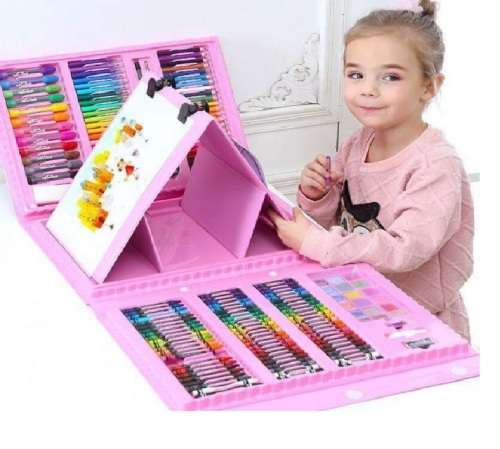 208 Pieces Art Box Childrens Art Set Crafts