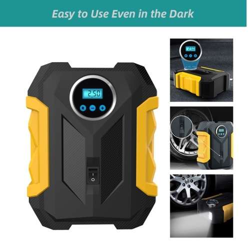 Carsun Multifunctional Digital Car Tyre Pump With One Touch Function