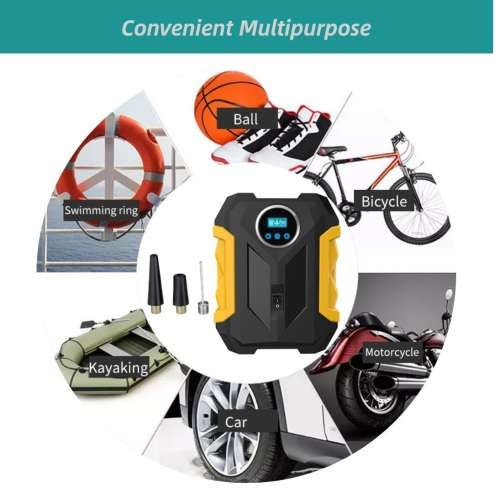 Carsun Multifunctional Digital Car Tyre Pump With One Touch Function